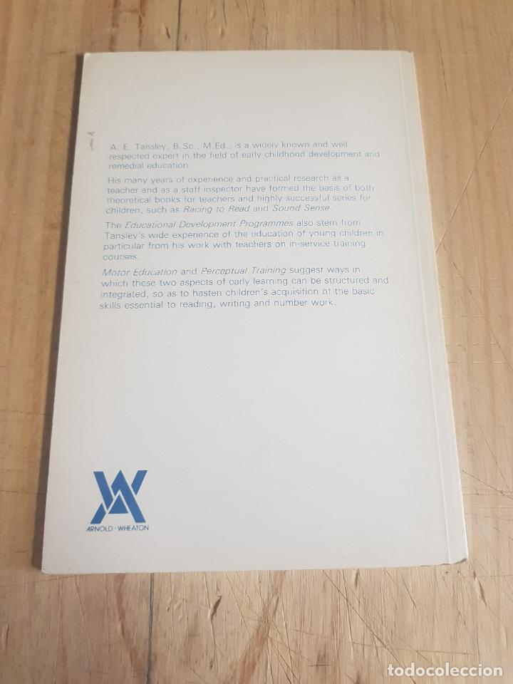 Libros: Perceptual training. Educational development programmes - A. E. Tansley - Foto 7