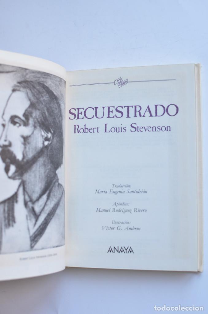Libros: Secuestrado - STEVENSON, Robert L. - Foto 3