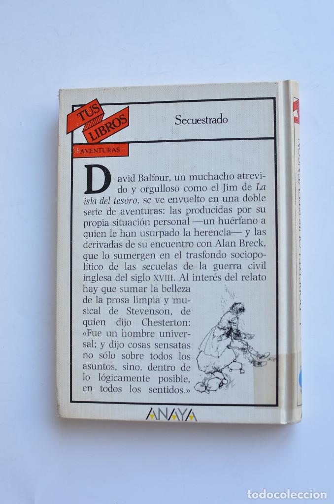 Libros: Secuestrado - STEVENSON, Robert L. - Foto 5