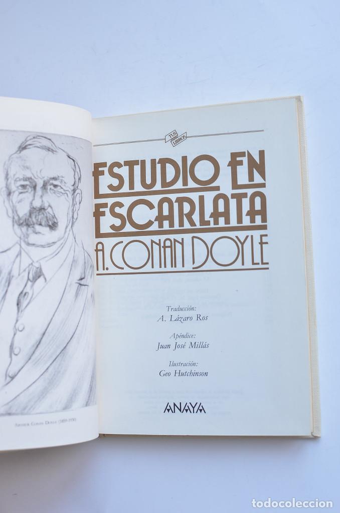 Libros: Estudio en Escarlata - CONAN DOYLE, Arthur - Foto 2