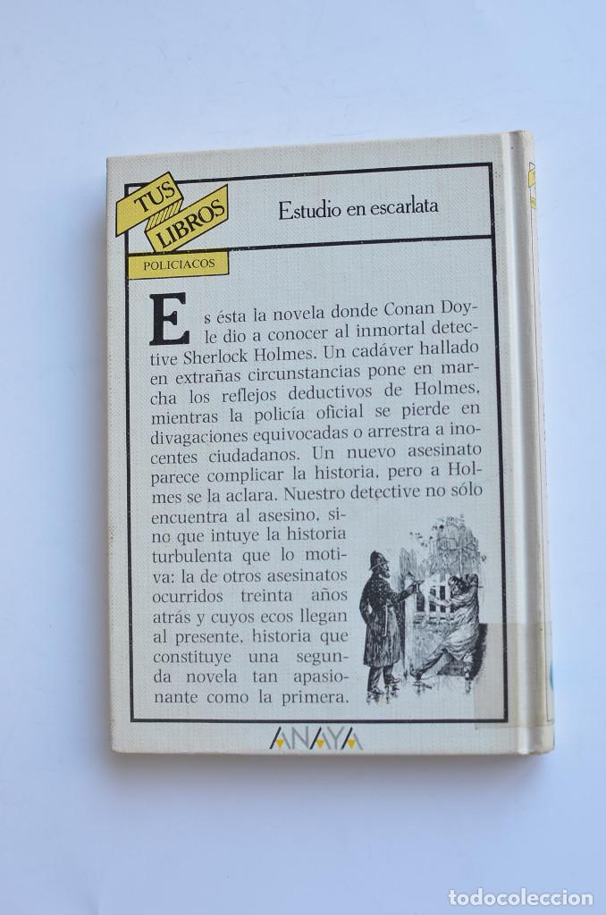 Libros: Estudio en Escarlata - CONAN DOYLE, Arthur - Foto 4