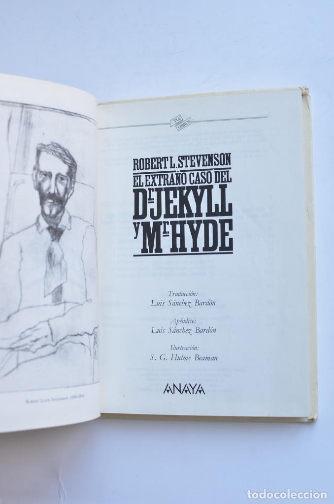 Libros: El extra&ntilde;o caso del Dr. Jekyll y Mr. Hyde - Olalla - Markheim - STEVENSON, Robert L. - Foto 2
