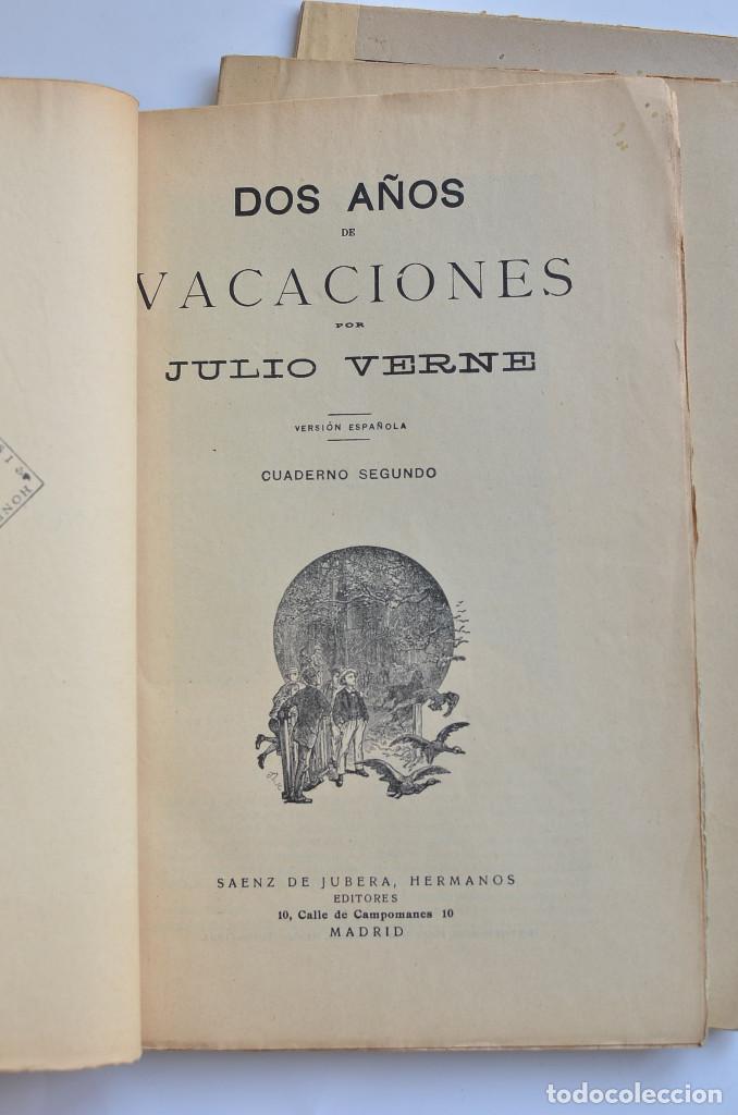 Libros: Dos a&ntilde;os de vacaciones - VERNE, Julio - Foto 5
