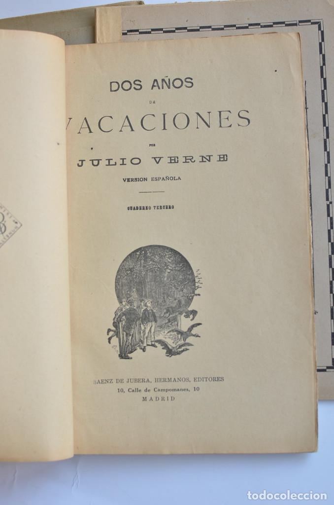 Libros: Dos a&ntilde;os de vacaciones - VERNE, Julio - Foto 8