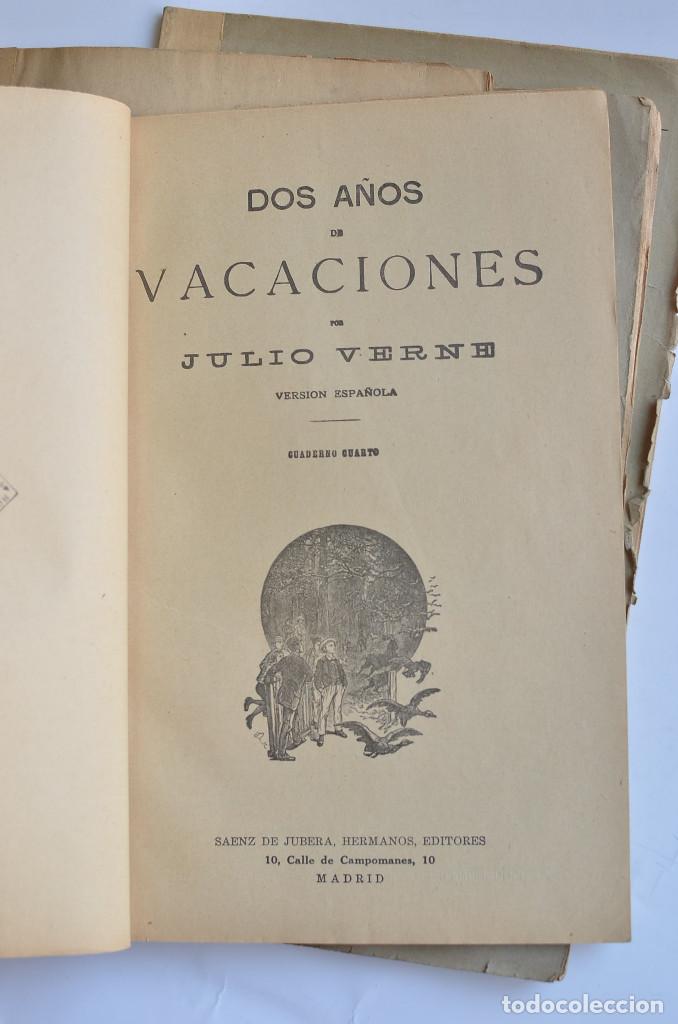 Libros: Dos a&ntilde;os de vacaciones - VERNE, Julio - Foto 11