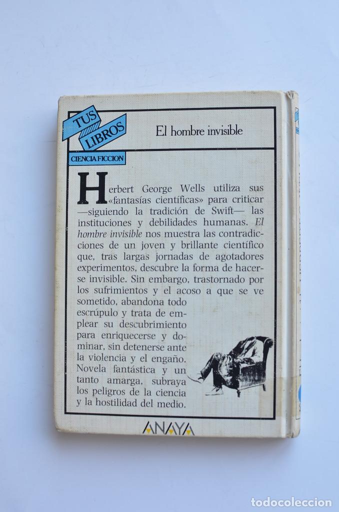 Libros: El hombre invisible - WELLS, Herbert George - Foto 4
