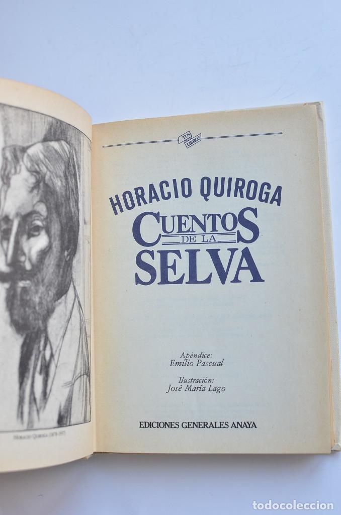 Libros: Cuentos de la Selva - QUIROGA, Horacio - Foto 2
