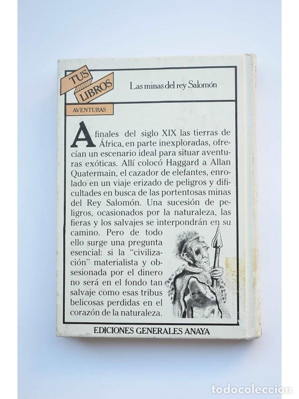 Libros: Las Minas del Rey Salom&oacute;n - HAGGARD, H. Rider - Foto 5