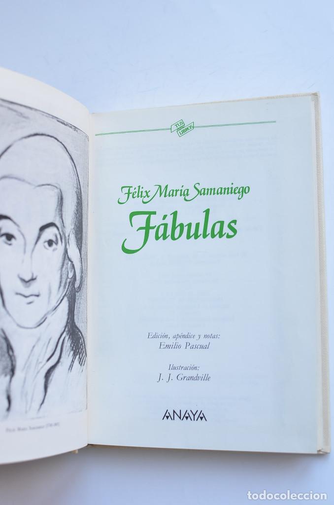 Libros: F&aacute;bulas - SAMANIEGO, F&eacute;lix Mar&iacute;a - Foto 3