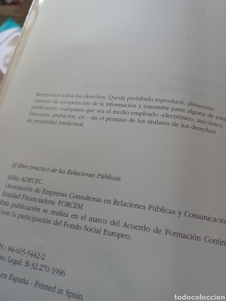 Libros: Barybook 118. . El libro pr&aacute;ctico de las relaciones p&uacute;blicas - Foto 3