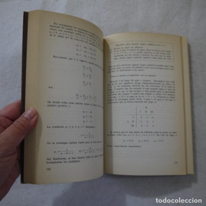 Libros: INTRODUCCI&Oacute;N A LA TEOR&Iacute;A DE JUEGOS Y A LA PROGRAMACI&Oacute;N LINEAL - LABOR - 1977 - 1.&ordf; EDICION - Foto 10