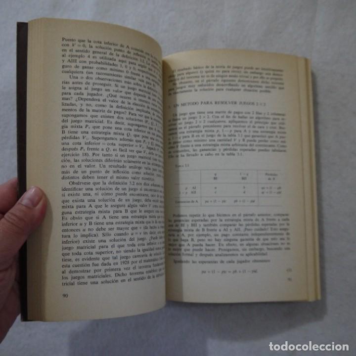 Libros: INTRODUCCI&Oacute;N A LA TEOR&Iacute;A DE JUEGOS Y A LA PROGRAMACI&Oacute;N LINEAL - LABOR - 1977 - 1.&ordf; EDICION - Foto 11