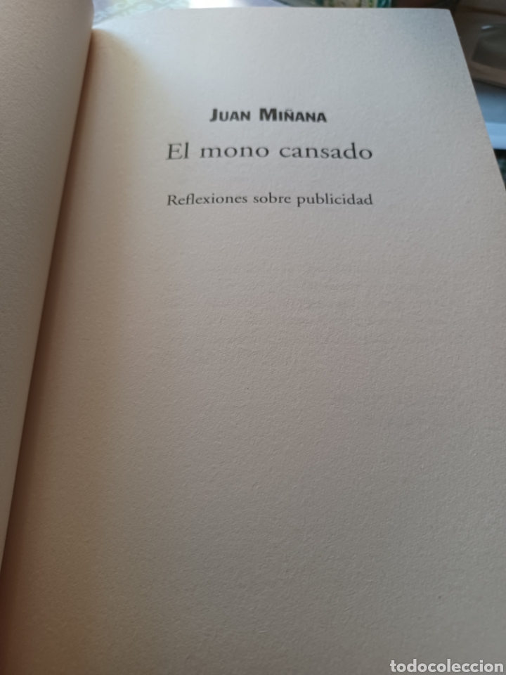 Libros: Barybook C37. . El mono cansado Juan Mi&ntilde;ana - Foto 4