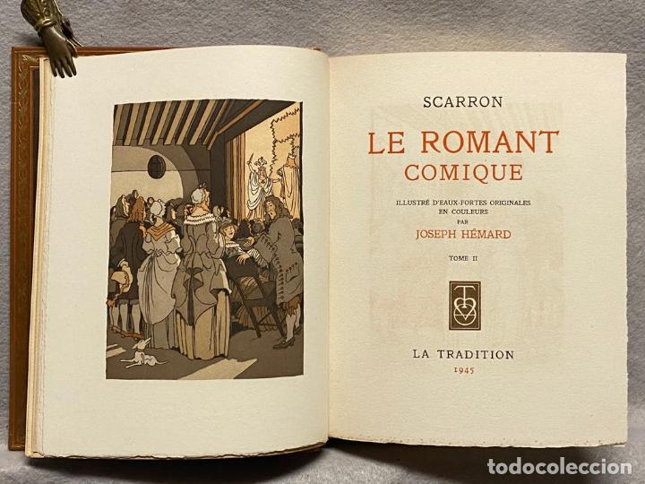 Libros: LE ROMANT COMIQUE 3 VOL. - SCARRON. - Foto 10