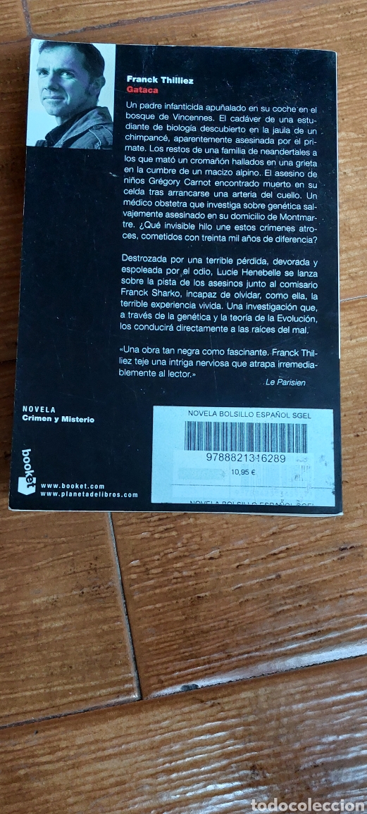 Libros: Libro Gataca -Franck Thilliez- (Lote A) - Foto 3