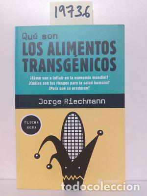 Libros: QUE SON LOS TRANSGENICOS - RIECHMANN, JORGE - Foto 1