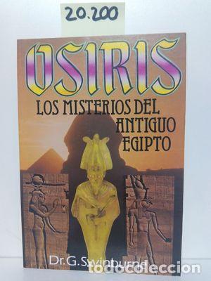 Libros: OSIRIS, MISTERIOS DEL ANTIGUO EGIPTO - SWINBURNE, G. - Foto 1