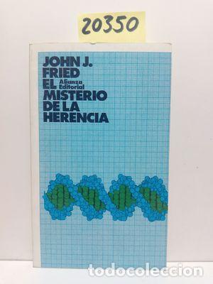 Libros: EL MISTERIO DE LA HERENCIA - FRIED, JOHN F. - Foto 1