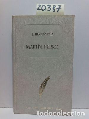 Libros: MARTIN FIERRO - HERNANDEZ, JOSE - Foto 1