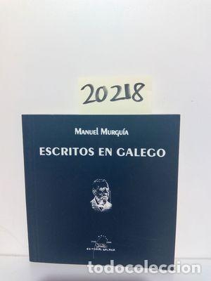Libros: ESCRITOS EN GALEGO - MURGU&Iacute;A, MANUEL - Foto 1