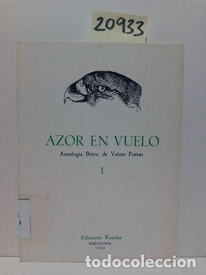 Libros: AZOR EN VUELO - ALONSO BURGOS, JES&Uacute;S - Foto 1