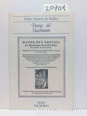 Livros em segunda m&atilde;o: DANZA DEL NACIMIENTO DE NUESTRO SE&Ntilde;OR JESUCRISTO, AL MODO PASTORIL - SUAREZ DE ROBLES, PEDRO