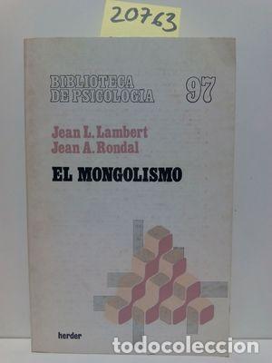 Libros: EL MONGOLISMO - LAMBERT, JEAN-LUC; RONDAL, JEAN A. - Foto 1
