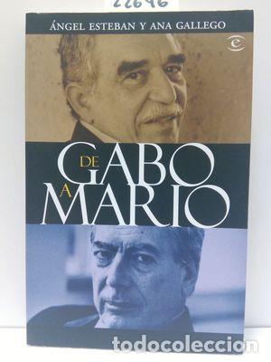 Libros: DE GABO A MARIO - ESTEBAN, &Aacute;NGEL - Foto 1