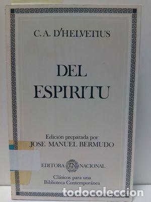 Libros: DEL ESP&Iacute;RITU - HELV&Eacute;TIUS, CLAUDE-ADRIEN - Foto 1