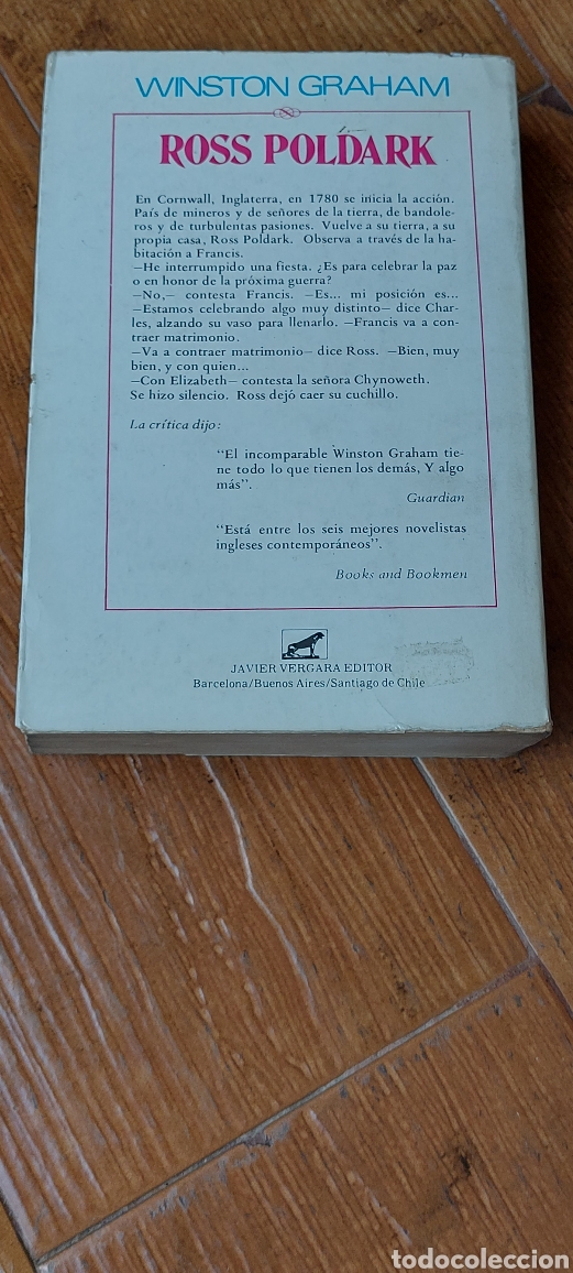 Libros: Libro Ross Poldark -Winston Graham- (Lote A) - Foto 3