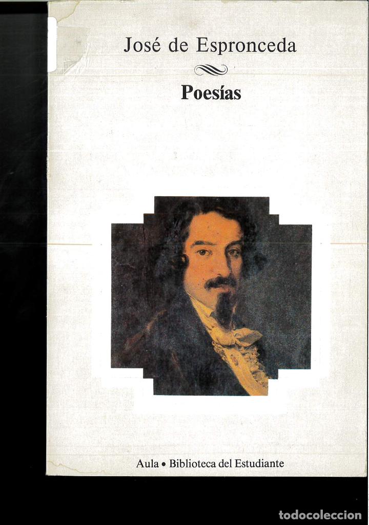 Libros: POES&Iacute;AS - JOS&Eacute; DE ESPRONCEDA - Foto 1