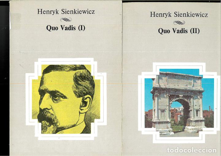 Libros: QUO VADIS (2 vol&uacute;menes) - SIENKIEWICZ, Henryk - Foto 1