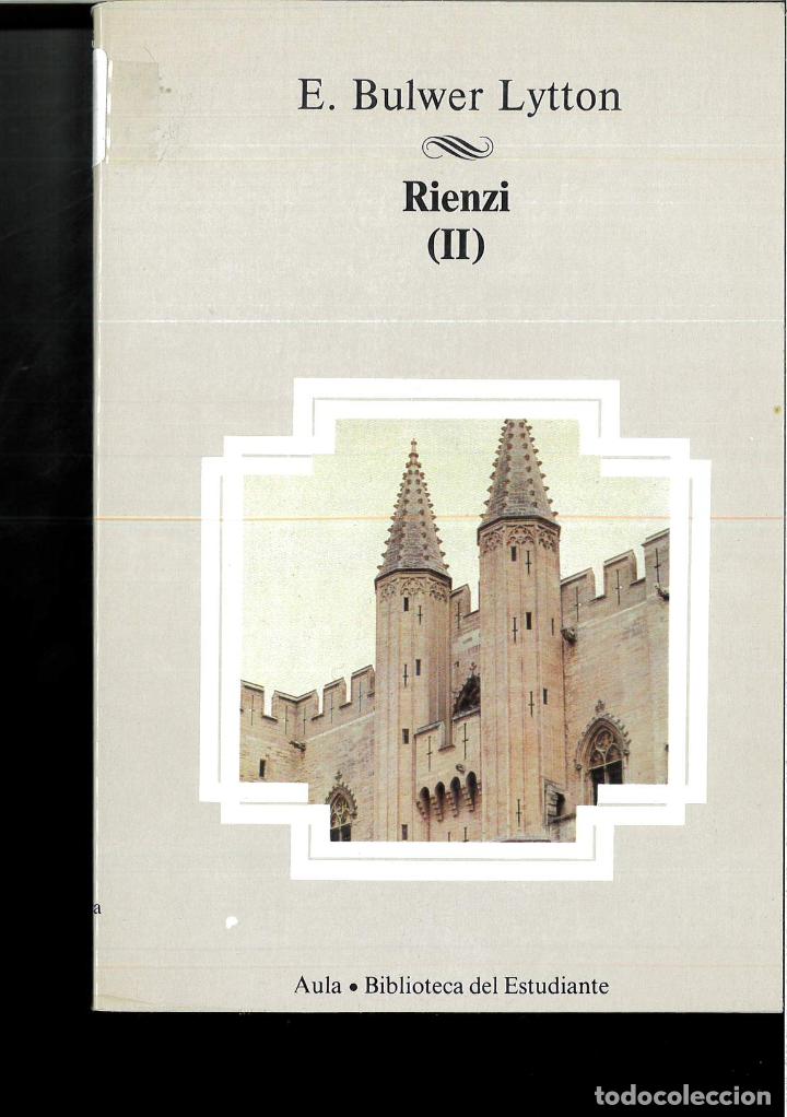 Libros: RIENZI II - E. BULWER LYTTON - Foto 1