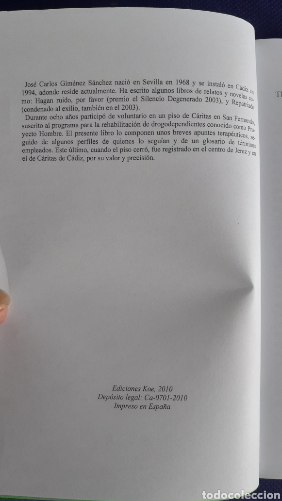 Libros: PROYECTO H, JOSE CARLOS GIMENEZ SANCHEZ, BUEN ESTADO - Foto 2