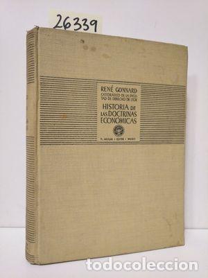 Libros: HISTORIA DE LAS DOCTRINAS ECON&Oacute;MICAS - GONNARD, REN&Eacute;. - Foto 1
