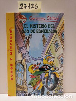 Libros: EL MISTERIO DEL OJO DE ESMERALDA - STILTON, GERONIMO - Foto 1