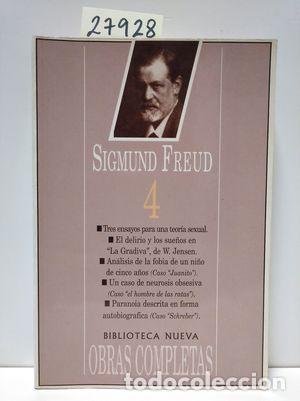 Libros: FREUD - OBRAS COMPLETAS (IV) (EDICI&Oacute;N EN R&Uacute;STICA) - FREUD, SIGMUND - Foto 1