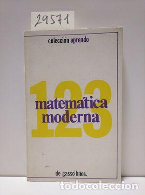 Libros: MATEM&Aacute;TICA MODERNA - TANIGUCHI DIETRICH, PABLO - Foto 1