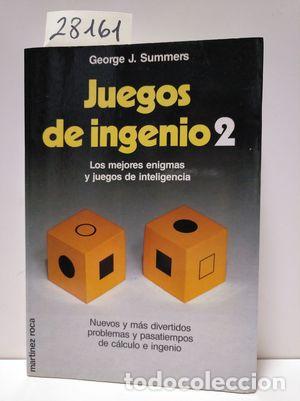 Libros: JUEGOS DE INGENIO 2 - SUMMERS, GEORGE J. - Foto 1