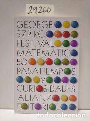 Libros: FESTIVAL MATEM&Aacute;TICO - SZPIRO, GEORGE G. - Foto 1
