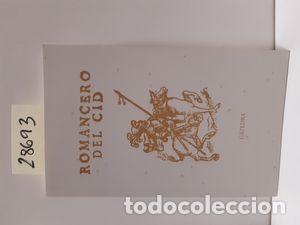 Libros: ROMANCERO DEL CID - AUTORES VARIOS - Foto 1