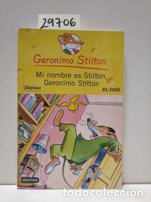 Libros: MI NOMBRE ES STILTON, GER&Oacute;NIMO STILTON - STILTON, GERONIMO - Foto 1