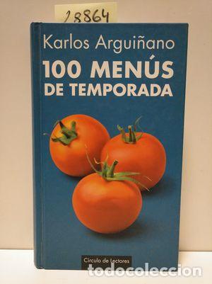 Libros: 100 MEN&Uacute;S DE TEMPORADA - ARGUI&Ntilde;ANO, KARLOS; FECHA - Foto 1