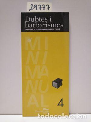 Libros: DUBTES I BARBARISMES - AUTORES VARIOS - Foto 1