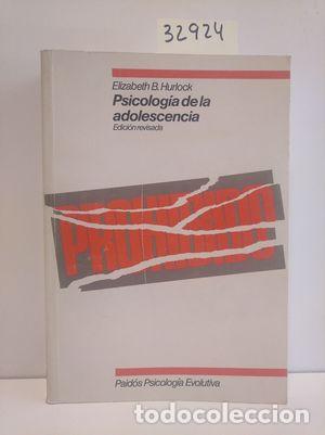 Libros: PSICOLOGIA DE LA ADOLESCENCIA - HURLOCK - Foto 1