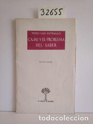 Libros: CAJAL Y EL PROBLEMA DEL SABER - LA&Iacute;N ENTRALGO, PEDRO - Foto 1