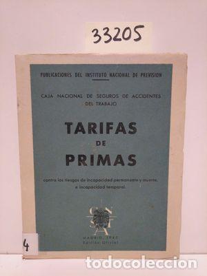 Libros: TARIFAS DE PRIMAS - NULL - Foto 1