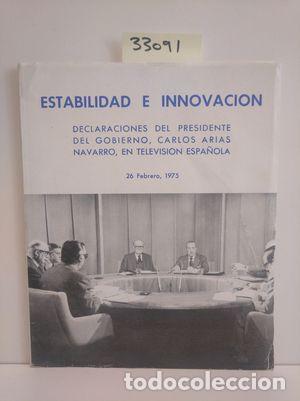 Libros: ESTABILIDAD E INNOVACI&Oacute;N - NULL - Foto 1
