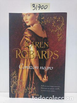 Libros: CORAZ&Oacute;N NEGRO (LAS HERMANAS BANNING 3) - ROBARDS, KAREN. - Foto 1