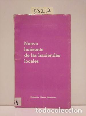 Libros: NUEVO HORIZONTE DE LAS HACIENDAS LOCALES - NULL - Foto 1